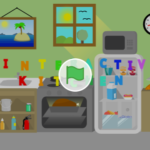 Scratch作品例「Interactive Kitchen」