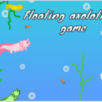 Scratch作品例「Floating axolotl game /ver 7.0 Programmer-CPR-」