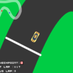 Scratch作品例「-Race car Simulator-」