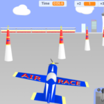 Scratch作品例「エアレース２　AIR RACE 2」