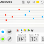 Scratch作品例「Sound Studio 2015」
