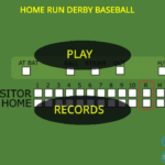 Scratch作品例「☁v4.4 Home Run Derby Baseball☁」