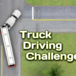Scratch作品例「Truck Driving Challenge」