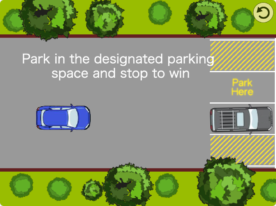駐車をゲーム化する発想力な
