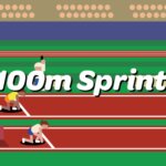 Scratch作品例「100m走 / 100m Sprint」