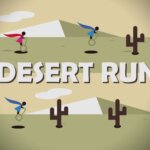 Scratch作品例「Desert Run / 砂漠レース」