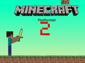 Minecraft platformer 2