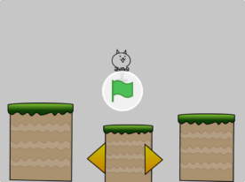 Adorable Characters Hopping Through Obstacles in a Side-Scrolling Game