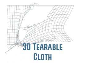 3D Tearable Cloth Simulation