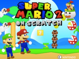 Super Mario on Scratch 2