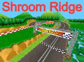 3D Mario Kart DS Shroom Ridge