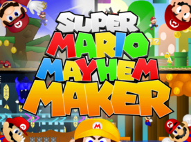 Super Mario Mayhem Maker - Mario Maker Crossover
