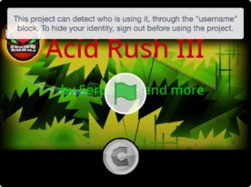 Geometry Dash Acid Rush III