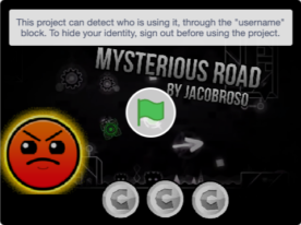 Geometry Dash Mysterious Road