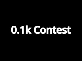 0.1k Followers Anything Contest [OPEN]