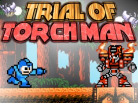 Mega Man - Trial of Torch Man /// Scrolling Platformer #games