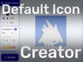 初期アイコンメーカー / Default Icon Creator