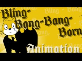 流行りに乗るスクラッチキャット #Bling-Bang-Bang-Born #マッシュル
