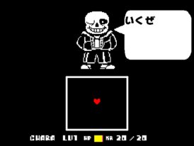 hard!Undertale サンズ戦 [demo] [Undertale fan game]