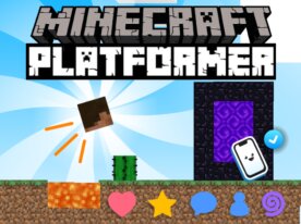 &#x2665;Minecraft platformer★