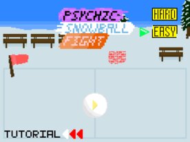 Psychic Snowball fight