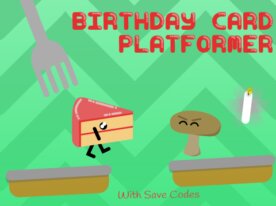 Birthday Card Platformer