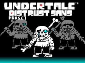 アンダーテール不信サンズ戦  フェーズ１Undertale Disbelief Sans phase1
