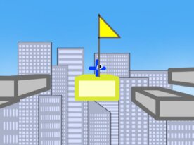 十字もちもちスライム