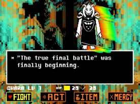 Asriel Battle: Full Tri-Soul Recreation