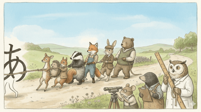 文字の幅を自動計測