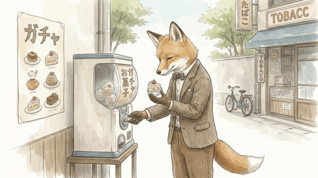 バッファクリックで作るおやつガチャ