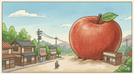 りんごが巨大化！サイズ上限を突き破れ