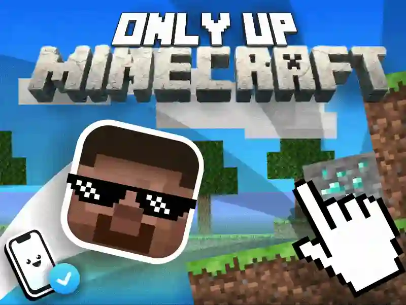 マイクラ風 only up アスレチック