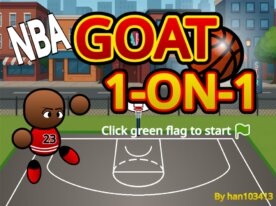 nba goat 1v1バトル バスケットボールゲーム