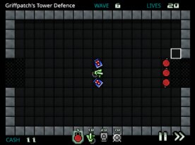 大砲塔ディフェンス