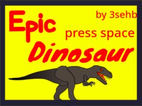 恐竜ゲーム epic dinosaur